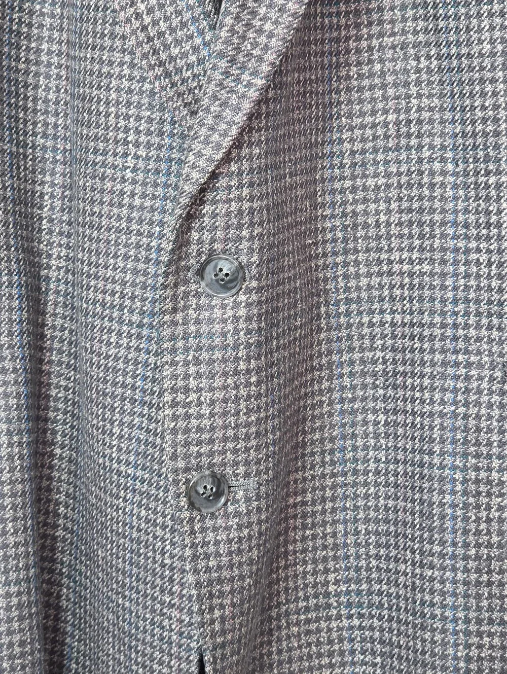 Stafford Executive 54R 100% Silk Glen Plaid Blazer Old Money Ivy Quiet Luxury